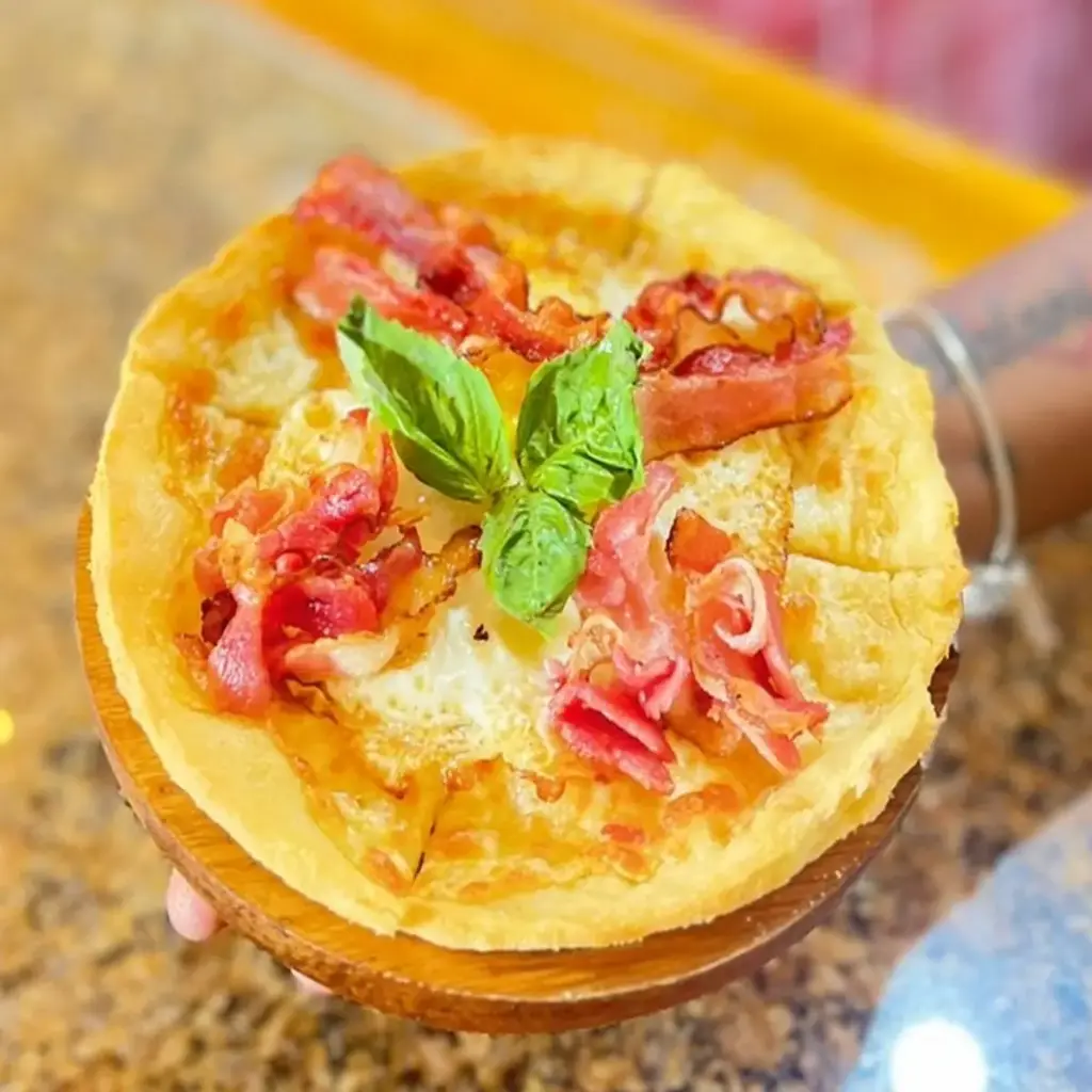 Brunch Pizzetta Bacon & Egg