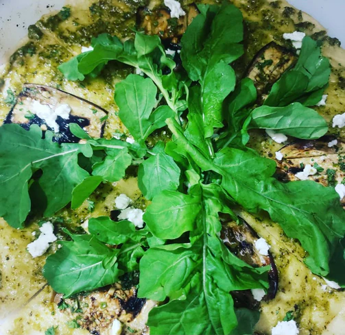 Pizza Green Opal  (6")