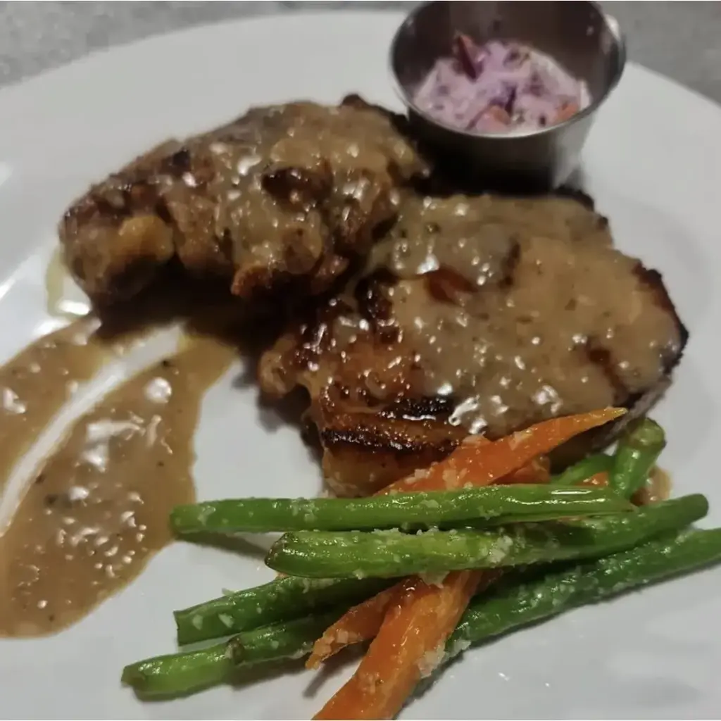 Pork Tenderloin with Peppercorn Sauce