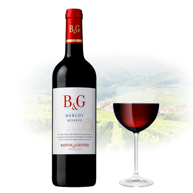 B&G Merlot - France   (Glass)