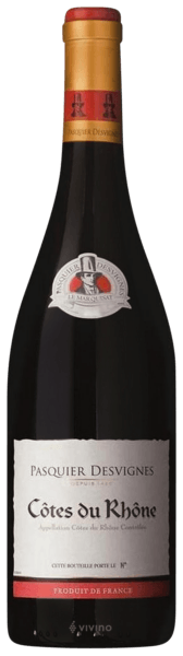 Pasquier Desvignes - Cotes du Rhone Belleruche - France   (Glass)
