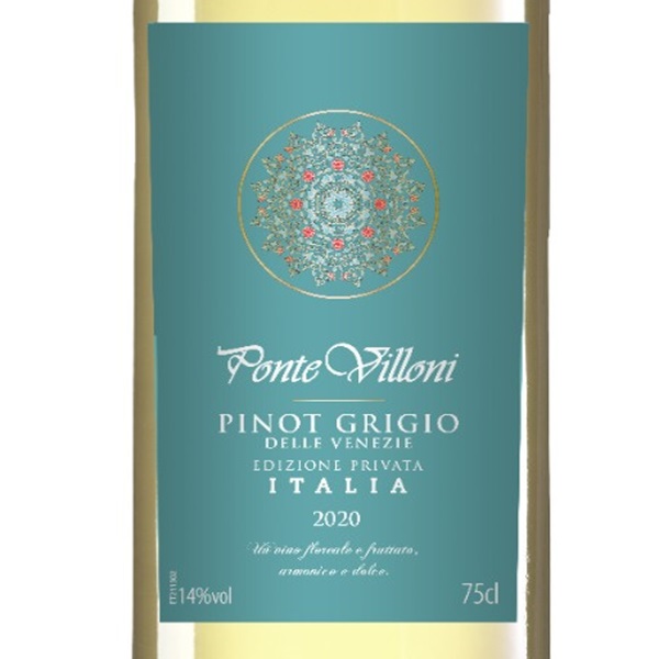 Ponte Villoni Pinot Grigio - Italy (Glass)