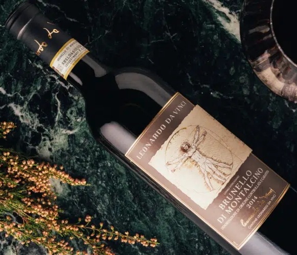 Leonardo da Vinci Rosso Brunello di Montalcino Reserva  (Glass)