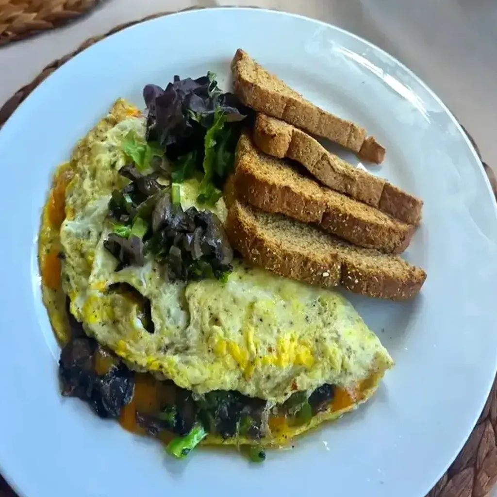 Super Veggie Brunch Omelette  